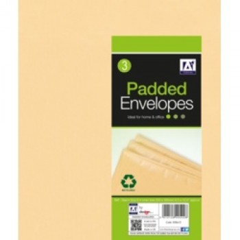 Padded Brown Envelopes - 240 x 275 Pack 3
