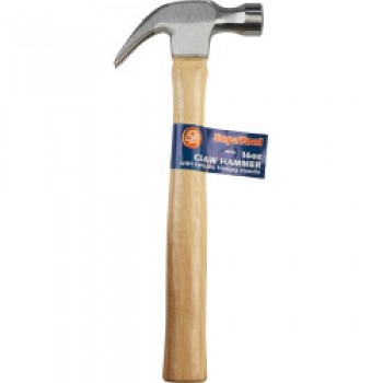 Claw Hammer With Wooden Shaft - 16oz