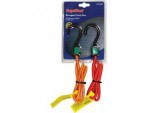 Bungee Cord Set with Plastic Hooks - 1200mm x 8mm